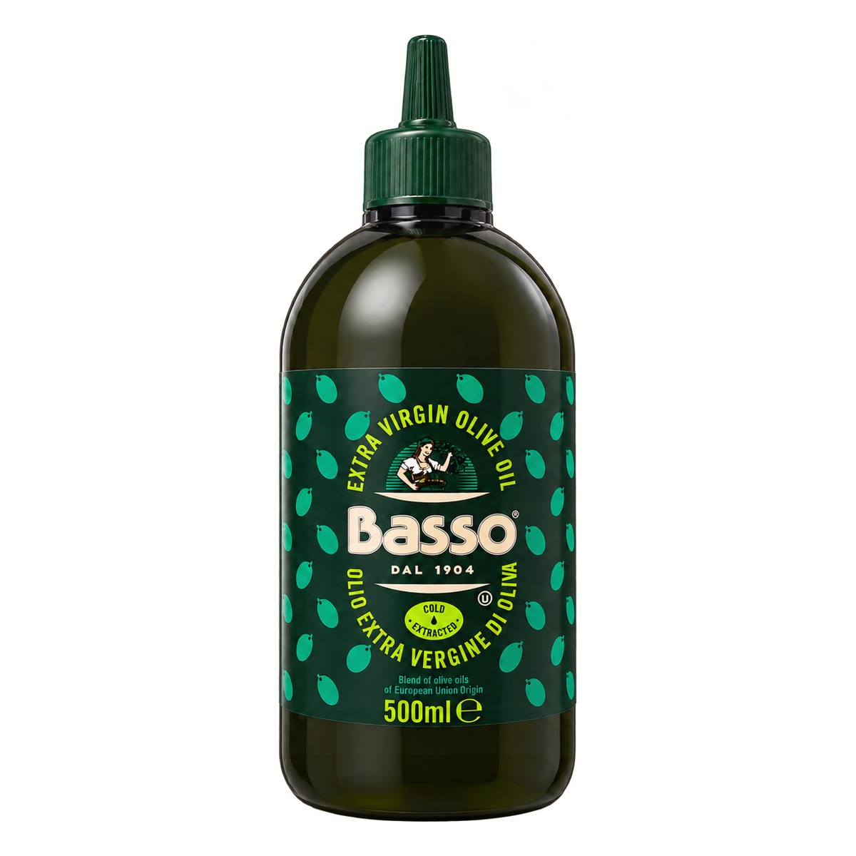 Basso Squeeze, Aceite de Oliva Extra Virgen, 500 ml