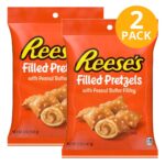 Reese's Filled Pretzels, Peanut Butter, 5 OZ (Pack de 2)