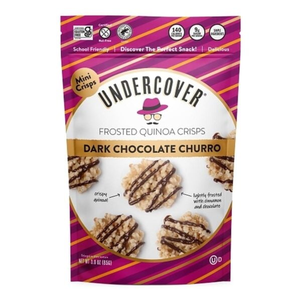 Undercover Chocolate, Dark Chocolate Churro, 3 OZ