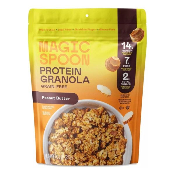 Magic Spoon Granola, Peanut Butter, 8 OZ