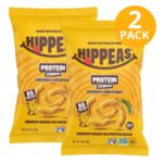 Hippeas Protein Crunch, Cheddar Vibrations, 1.5 OZ (Pack de 2)
