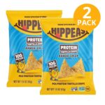 Hippeas Protein Tortilla Chips, Ranch 'em Up!, 1.5 OZ (Pack de 2)