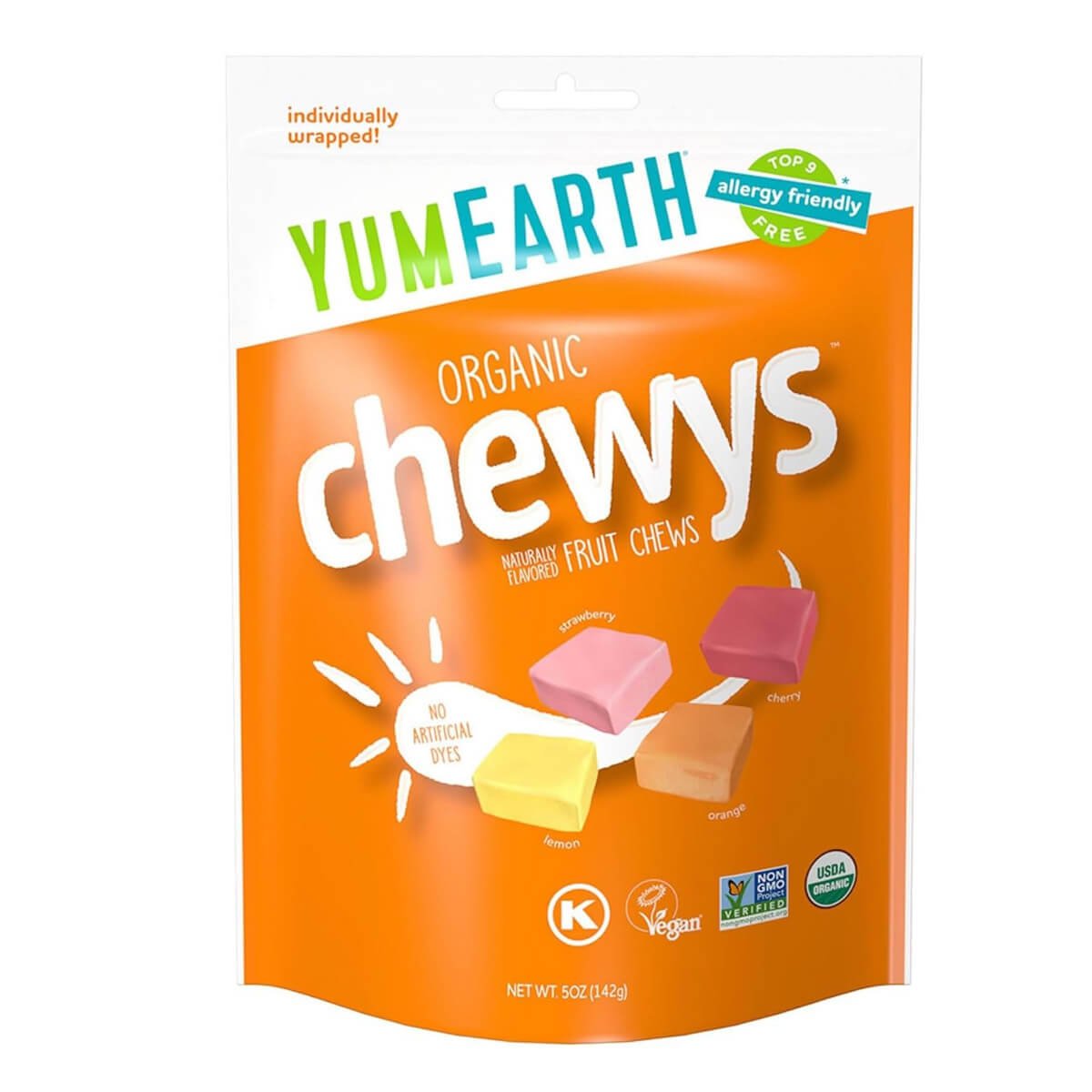 YumEarth Organic Fruit Chews, 5 OZ 1 YumEarth Organic Fruit Chews, 5 OZ