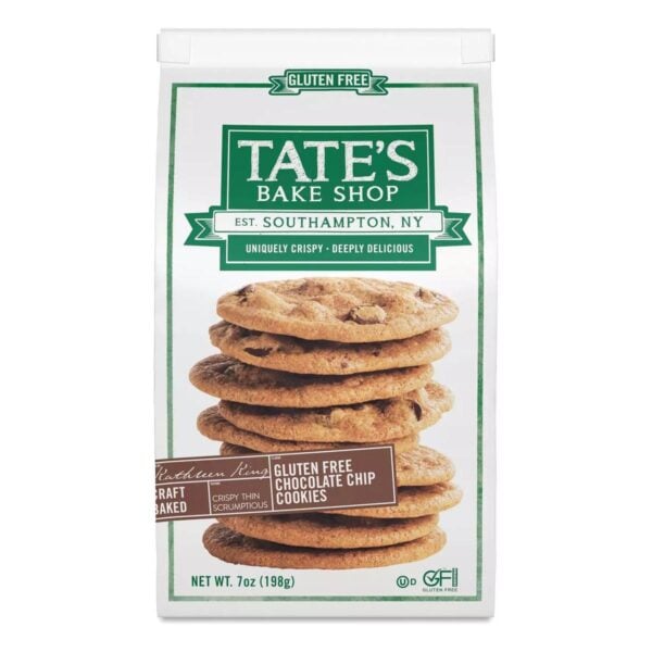 Tate's Bake Shop Gluten-Free Chocolate Chip Cookies, 7 OZ