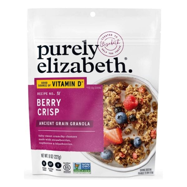 Purely Elizabeth Granola, Berry Crisp, 8 OZ