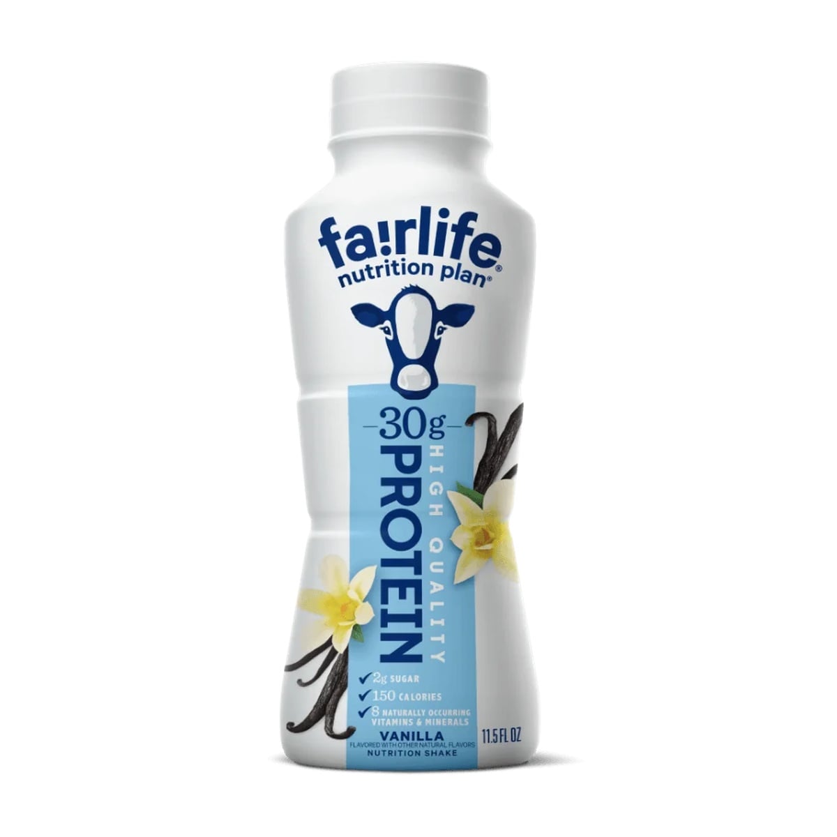 Fairlife Nutrition Plan Protein Shake, Vainilla, 30 gr Proteína, 11 Fairlife Nutrition Plan Protein Shake, Vainilla, 30 gr Proteína, 11.5 OZ