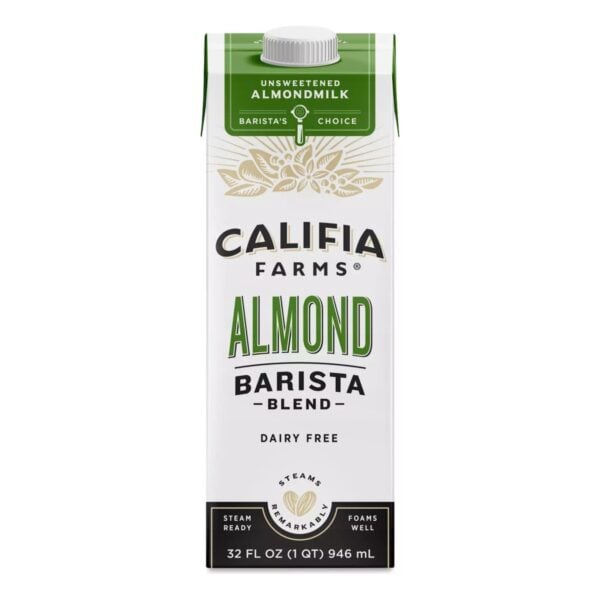 Califia Farms Almond Milk, Barista Blend, 32 OZ