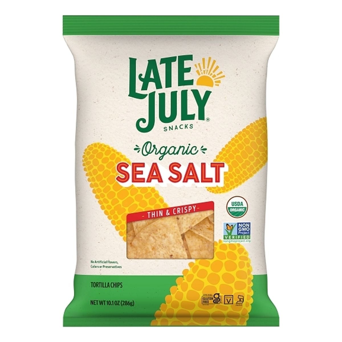 Late July Sea Salt, Tortilla Chips, 10 Late July Sea Salt, Tortilla Chips, 10.1 OZ