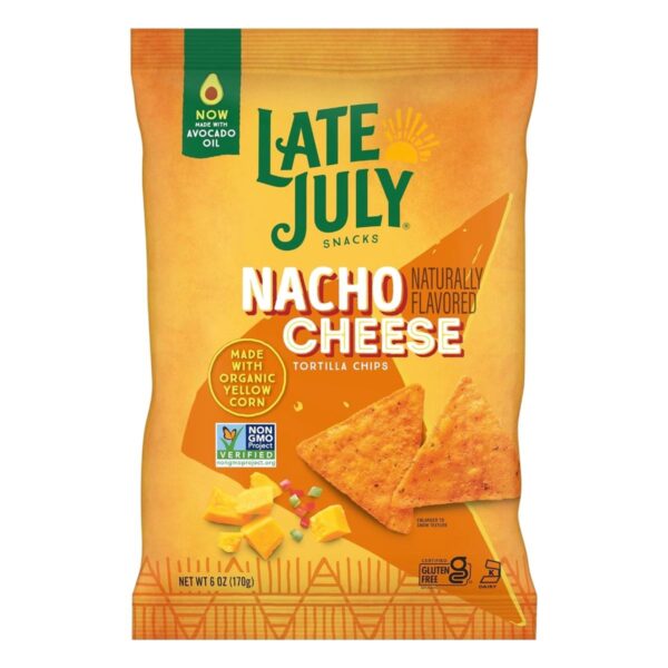 Late July Nacho Cheese, Tortilla Chips 6 OZ