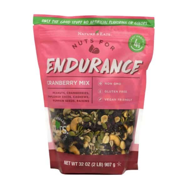 Nature’s Eats, Nuts For Endurance Cranberry Mix, 32 OZ
