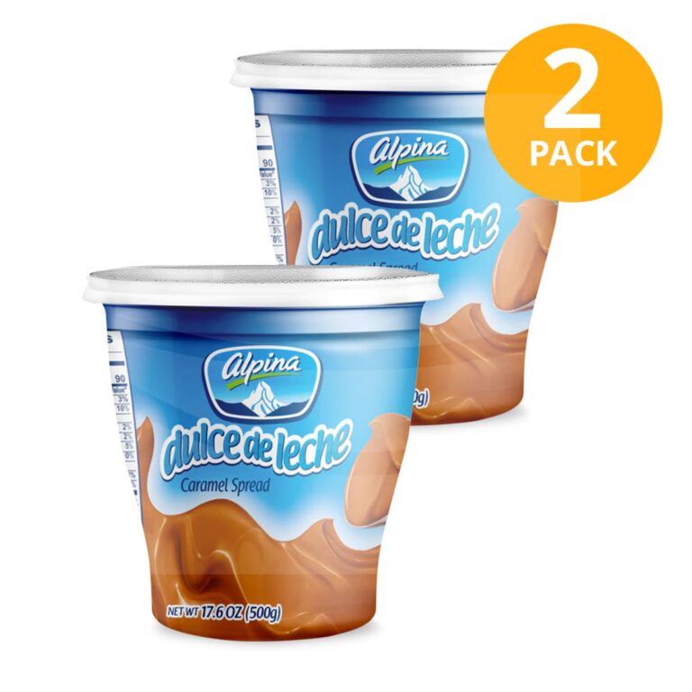 Dulce de Leche Alpina, 500 gr (Pack de 2) Superunico El