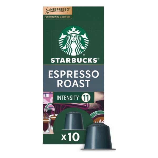 Starbucks Espresso Roast, Nespresso 10 Cápsulas