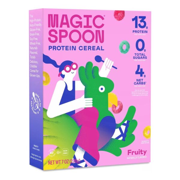 Magic Spoon Cereal, Fruity, 7.08 OZ