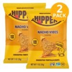 Hippeas Chickpea Tortilla Chips, Nacho Vibes, 1 OZ (Pack de 2)