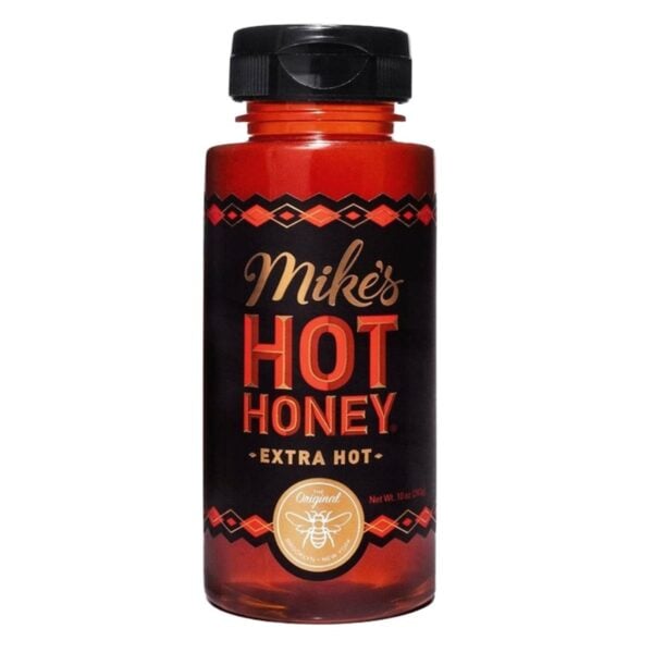 Mike's Hot Honey Extra Hot, Miel Infusionada con Chile, 10 OZ