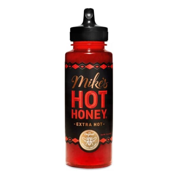 Mike's Hot Honey Extra Hot, Miel Infusionada con Chile, 12 OZ
