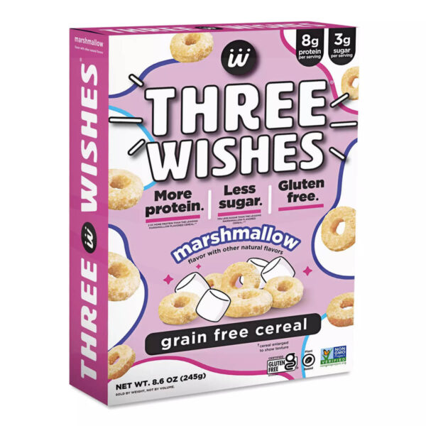 Three Wishes, Cereal Marshmallow, GF,, 8.6 OZ