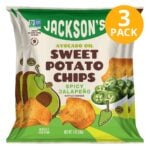 Jackson's Sweet Potato Chips Spicy Jalapeño, 1 OZ (Pack de 3)