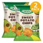 Jackson's Sweet Potato Chips Spicy Jalapeño, 2.5 OZ (Pack de 2)