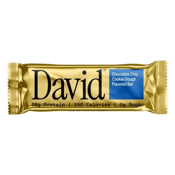 David Protein Bar, 28 gr Proteina, Chocolate Chip Cookie Dough