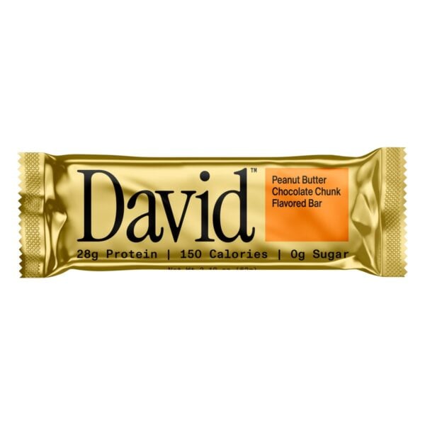 David Protein Bar, 28 gr Proteina, Peanut Butter Chocolate Chunk