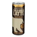 Wandering Bear High Protein Cold Brew Latte, Double Latte, 8 OZ