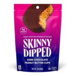 SkinnyDipped Dark Chocolate Peanut Butter Cups, 3.17 OZ