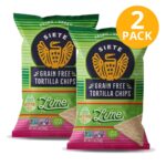 Siete Lime, Tortilla Chips, 1 OZ (Pack de 2)