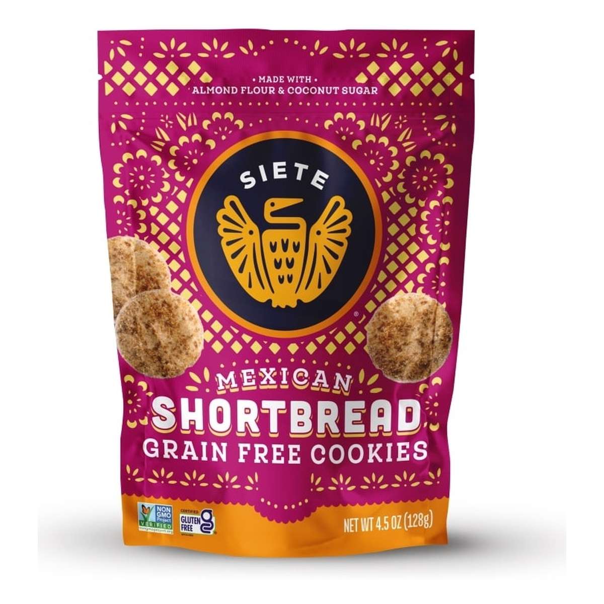 Siete Mexican Shortbread Cookie, 4 Siete Mexican Shortbread Cookie, 4.5 OZ