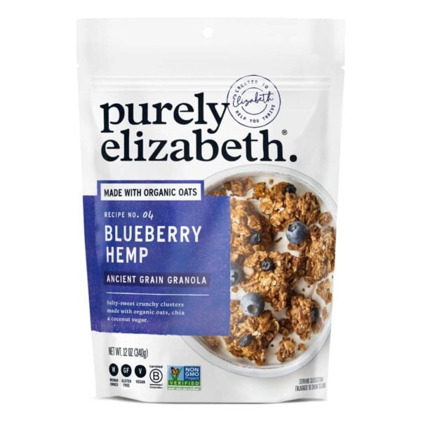 Purely Elizabeth Granola, Blueberry Hemp, 12 OZ