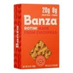 Banza Rotini, Chickpea Pasta 20 gr Proteína, 8 OZ