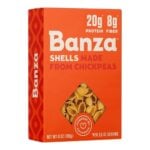 Banza Shells, Chickpea Pasta 20 gr Proteína, 8 OZ