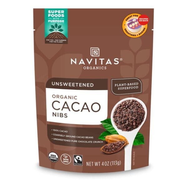 Navitas Organics Organic Cacao Nibs, 4 OZ