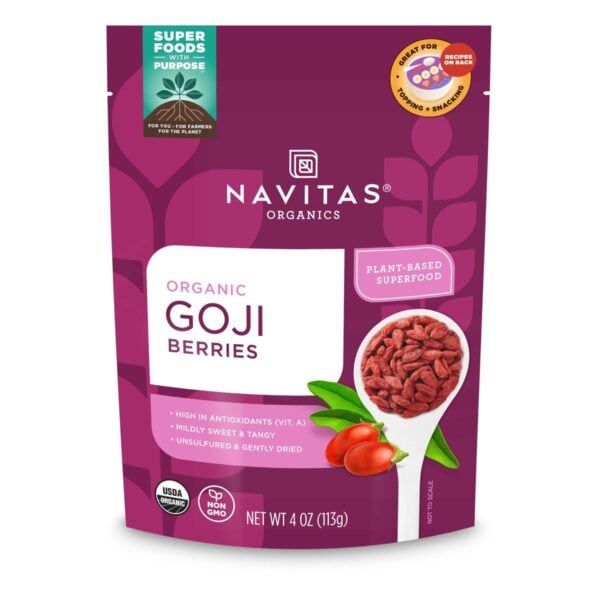 Navitas Organics Goji Berries, 4 OZ