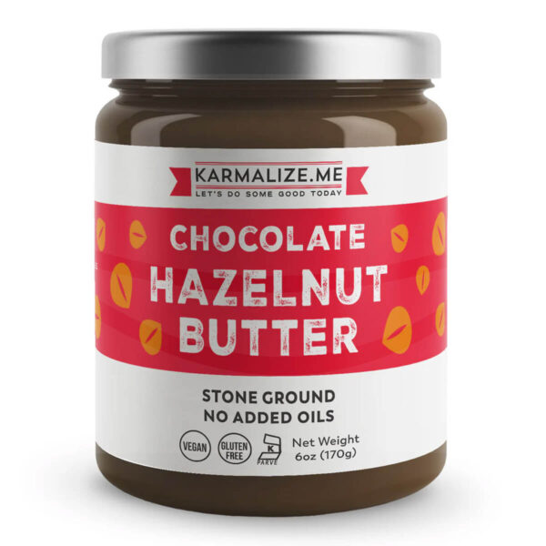 Chocolate Hazelnut Butter, Karmalize.Me, 6 OZ