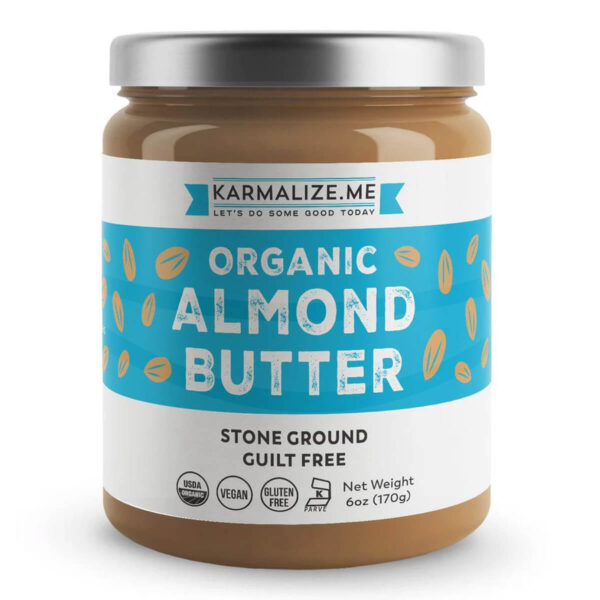 Almond Butter Organic, Karmalize.Me, 6 OZ