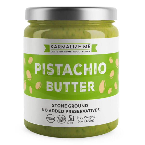 Pistachio Butter, Karmalize.Me, 6 OZ