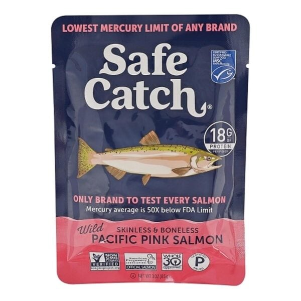 Safe Catch Wild Pink Salmon Pouch, 3 OZ