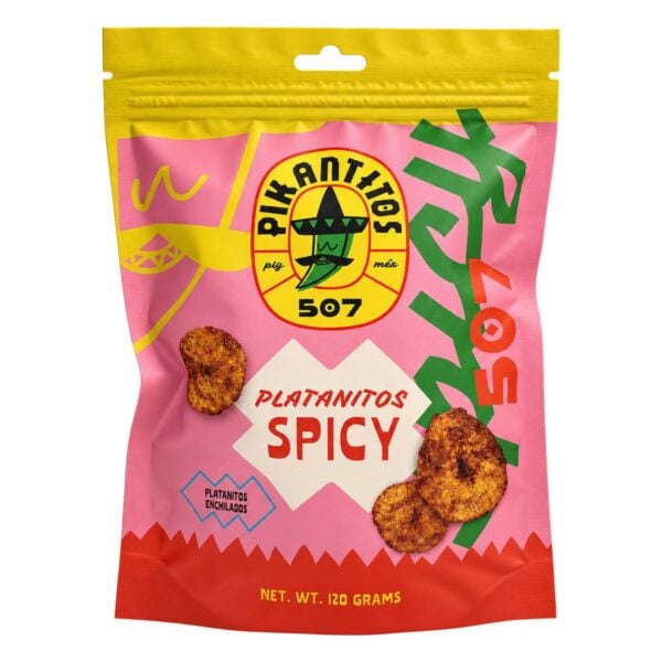 Pikantitos 507 Platanitos Spicy, 120 gr