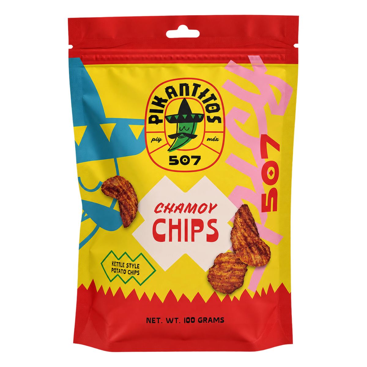 Pikantitos 507 Chamoy Chips, 60 gr