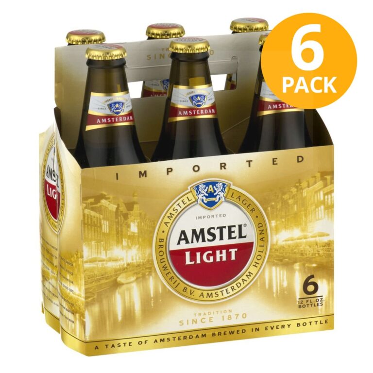 Amstel Light, Cerveza, Botella 355 ml (Pack de 6) Superunico El