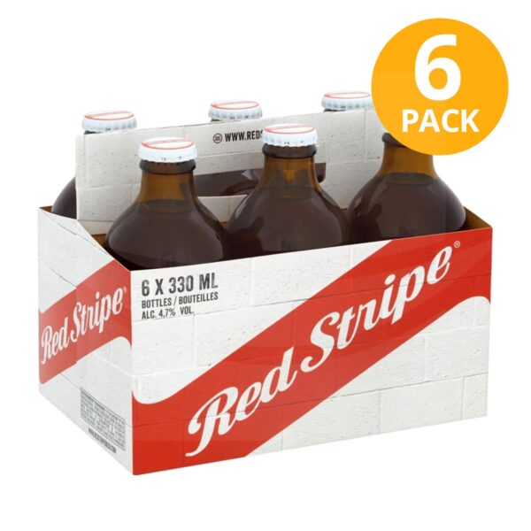 Red Stripe, Cerveza, Botella 330 ml (Pack de 6)