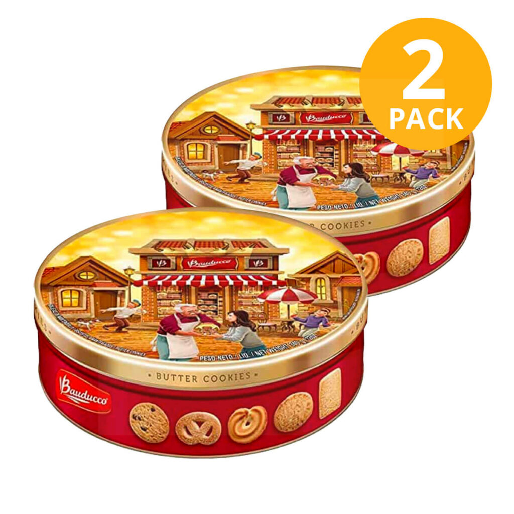 Butter Cookies, Bauducco, 340 gr (Pack de 2) Superunico El