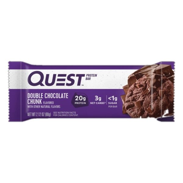 Quest Protein Bar Double Chocolate Chunk 2.12 OZ