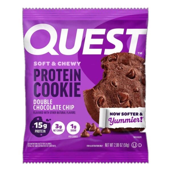 Quest Protein Cookie Double Chocolate Chip 2.08 OZ