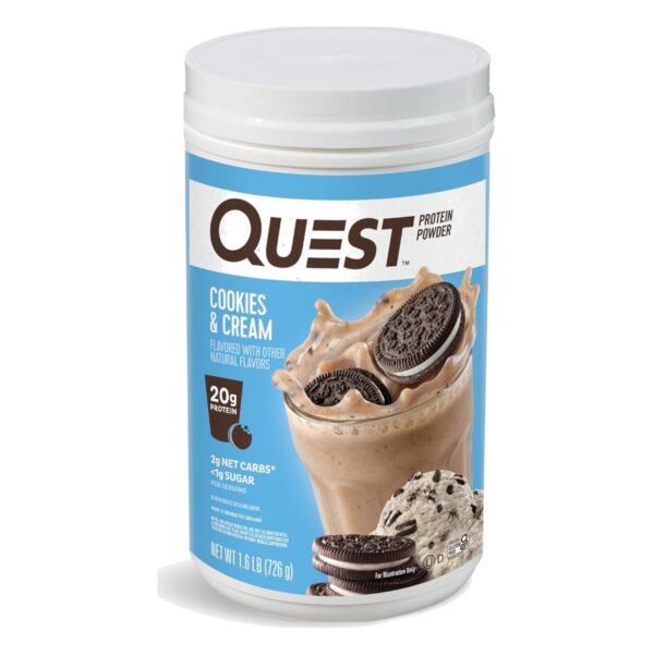 Quest Protein Powder Cookies & Cream 1.6 lb