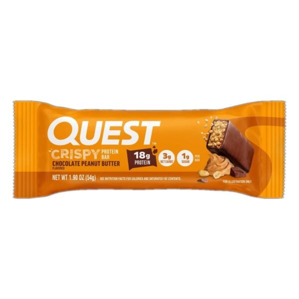Quest Protein Crispy Bar Chocolate Peanut Butter 1.90 OZ