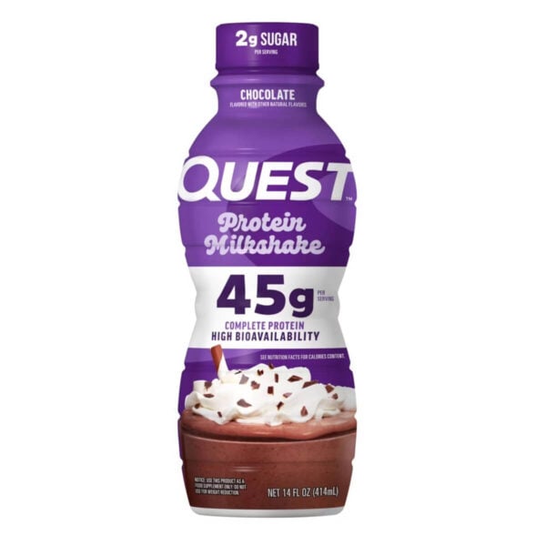 Quest Protein Milkshake, Chocolate, 14 OZ