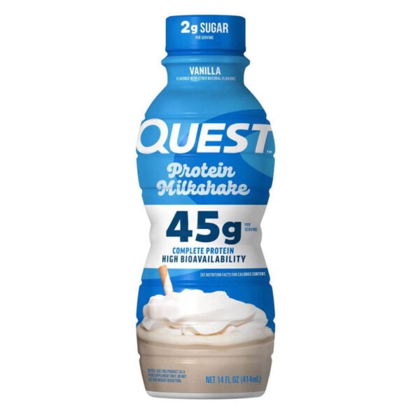 Quest Protein Milkshake, Vanilla, 14 OZ
