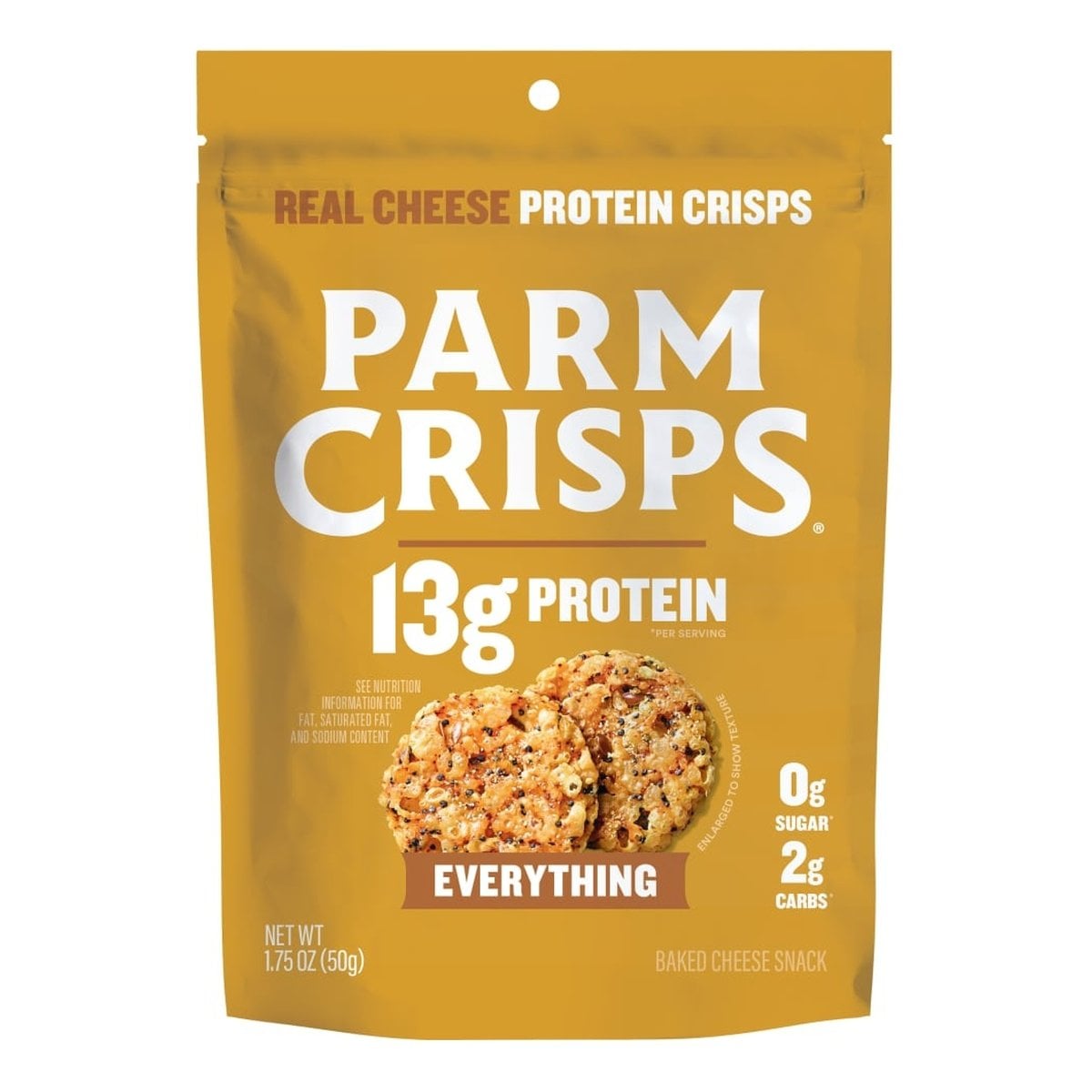 Parm Crisps, Cheese Snack Everything, 1 Parm Crisps, Cheese Snack Everything, 1.75 OZ